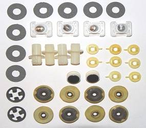 Interior - Door & Quarter Glass Hardware Kits-Internal