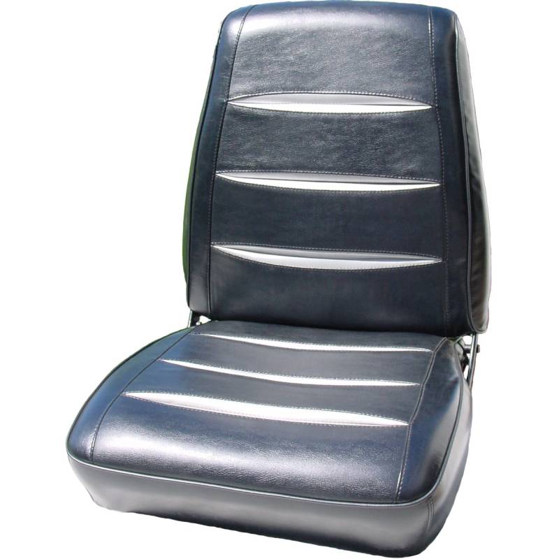 DMPS-5262-AA68CX00010(C) Mopar Seat Cover 1968 Charger RT & Charger OEM  Style Front Buckets 