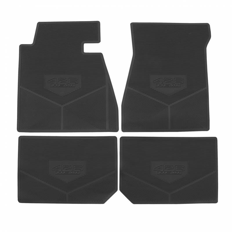 DMPS9968FMCDP001001 Mopar Vinyl Custom Vintage Floor Mats 19661967 B