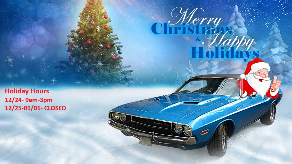 2025 XMAS HOLIDAY HOURS