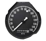 Dante's Mopar Parts - Mopar 1968-1970 B-Body Rallye Speedometer Gauge