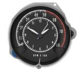 Dante's Mopar Parts - Mopar 1968-1970 B-Body Rallye Gauge Tic-Toc-Tac