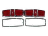 Dante's Mopar Parts - Mopar Lenses Tail Light Lens 1964 Plymouth Fury