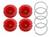 Dante's Mopar Parts - Mopar Lenses Tail Light Lens B-Body 1968 Dodge Charger (set of 4)