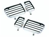 Dante's Mopar Parts - Mopar Tail Light 1971 Plymouth Cuda Chrome Trim Inserts