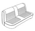 Legendary Auto Interiors - Mopar Seat Covers 1966 Dart 270 A-body Front Split Bench