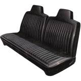 Legendary Auto Interiors - Mopar Seat Covers 1972 Duster, Duster 340, Demon & Demon 340 A-body Front Split Bench with Integral Headrest