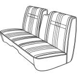 Legendary Auto Interiors - Mopar Seat Cover 1968 Plymouth Fury III Sport Suburban Wagon & Fury II 4-door Front Split Bench with Center Armrest