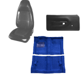 Dante's Mopar Parts - Mopar E-Body Interior Kit "A" 1970-1972 Plymouth Barracuda 1970-1972 Dodge Challenger Hardtop