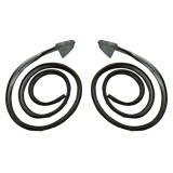 Dante's Mopar Parts - Mopar Door Seals - 1967-1972 A-body 2 Door Hardtop