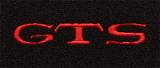 Dante's Mopar Parts - Mopar Carpeted Floor Mats "GTS" Logo