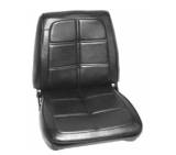 Dante's Mopar Parts - Mopar Seat Cover 1969 Charger RT & Charger SE Leather Style Front Buckets