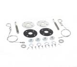 Dante's Mopar Parts - Hood Pin Kits with 18" Lanyards - 1970-1974 Dodge Challenger