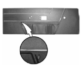 Legendary Auto Interiors - 1969 Barracuda Deluxe Bucket Style Front Door Panel