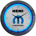 Dante's Mopar Parts - Neon Clocks - Hemi Mopar Clock