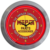 Dante's Mopar Parts - Neon Clocks -Mopar Parts & Accessories