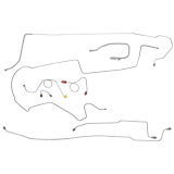 Dante's Mopar Parts - Mopar Brake Lines 1971 B-body GTX Satellite Road Runner Charger Full Brake Line Sets