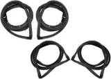 Dante's Mopar Parts - Mopar Door Seal Weatherstrip 1966-1968 C-body 4 Door Sedan