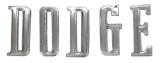 Dante's Mopar Parts - Mopar 1970,1972-1974 Challenger "DODGE" Hood Letters