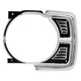 Dante's Mopar Parts - Mopar Headlight Bezels 1969 Dodge Dart-LH