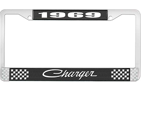 Dante's Mopar Parts - License Plate Frame-1969 Dodge Charger - Image 1