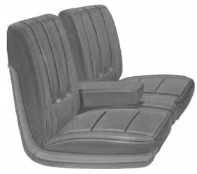 Dmps 5475 Aa69cf00010 C Mopar Seat Cover 1969 Plymouth