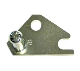 Dante's Mopar Parts - Mopar Clutch Bell Crank Bell Housing Ball Stud Bracket 1965 B-Body - Image 1