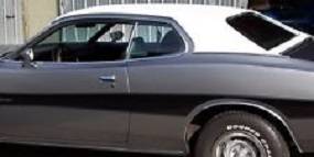 Dante's Mopar Parts - Mopar Vinyl Tops 1973-1974 Dodge Charger, Plymouth Road Runner Full "Halo" Top - Image 1