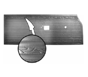 DMPS-8218-DO66CR00010(C) 1966 Satellite Bucket Style Front Door