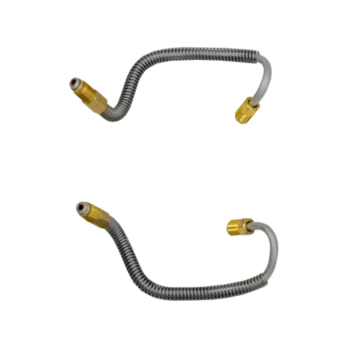 Dante's Mopar Parts - Mopar Brake Lines - 1967-74 A-Body Dart Barracuda Valiant 10" Front Drum Lines - Image 1