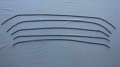 Dante's Mopar Parts - Mopar Headliner Bows -1970-1971 Dodge Challenger - Image 1