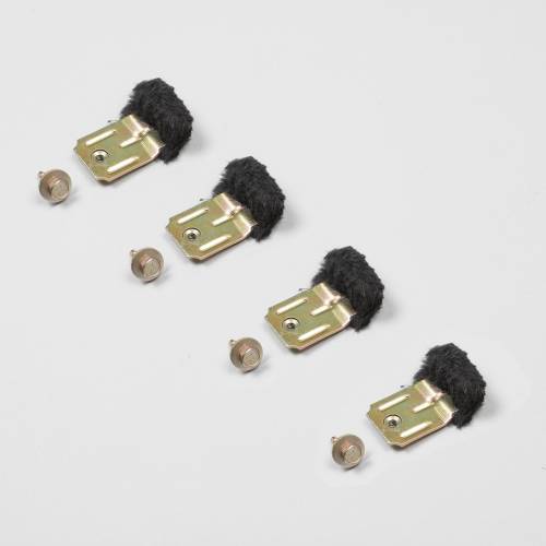 1972-1974 E-body Door Glass Stabilizer-Set of 4 - Image 1