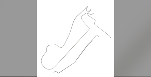 Dante's Mopar Parts - Mopar 1976-80 Road Runner Volare Aspen F-body Fuel Lines - Image 1