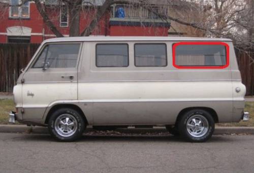 Dante's Mopar Parts - Window Seal- 1964-1970 Dodge A-100 Van Large Fixed Window - Image 1