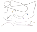 Our Products - Brakes/Wheels - Brake Line Kit 1966-1970 B-Body