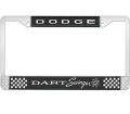 Body - License Plate Brackets - Dante's Mopar Parts - License Plate Frame- Dodge Swinger