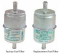 Air/Fuel System - Fuel Filters - Dante's Mopar Parts - Mopar Gas Fuel Filters 3/8" Factory or Mopar Replacement Non-Date Coded Fuel Filter