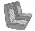 Dante's Mopar Parts - Mopar Seat Cover 1969 Coronet 500 Rear Bench - Image 1