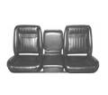 Interior - Seat Covers - Dante's Mopar Parts - Mopar Seat Cover 1972-1973 Dodge D-100 & D-200 Truck Front Bucket Seat Covers