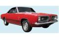 Dante's Mopar Parts - Mopar Stripe Kit 1967-1968 Plymouth Barracuda - Image 1