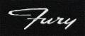 Mopar Carpeted Floor Mats "Fury" Logo