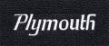 Mopar Carpeted Floor Mats "Plymouth" Logo