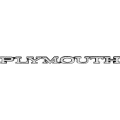 Mopar Emblems GTX Road Runner Barracuda "Plymouth" Hood emblem
