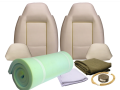 1970 Challenger  Front Splt Bench w/Armrest Seat Cover Installation Kit