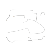 Mopar Brake Lines -1966 B-body Coronet Charger Satellite Belvedere Full Brake Line Sets