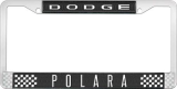 License Plate Frame- Dodge Polara