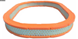 Mopar Oval Air Filters - Hemi, 340+6, 440+6, 383/440 Oval Air Cleaner Element