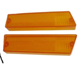 Mopar 1970 Dodge Charger & Coronet, Plymouth Superbird Front Side Marker Lens