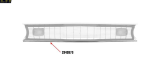 Mopar 1970-1972 Plymouth Duster, Scamp, Valiant Lower Grille Molding